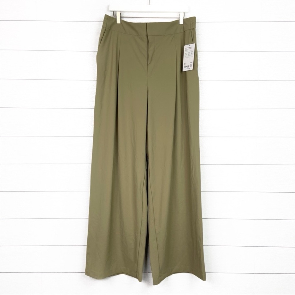 NWT! Athleta Olive Green Pinnacle High Rise Trouser - Multiple (#472041) 🧩 - Picture 8 of 8